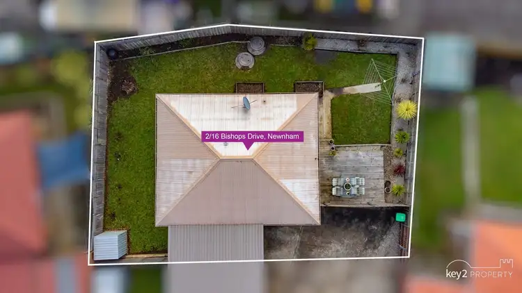 Third view of Homely unit listing, 2/16 Bishops Drive, Newnham TAS 7248