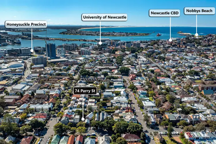 Fourth view of Homely land listing, 74 Parry Street, Cooks Hill NSW 2300