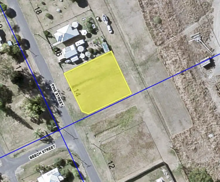 Main view of Homely land listing, 14 Pine Street, Boyne Valley QLD 4680