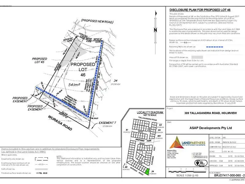 Main view of Homely land listing, 46 Centurion Circuit, Holmview QLD 4207