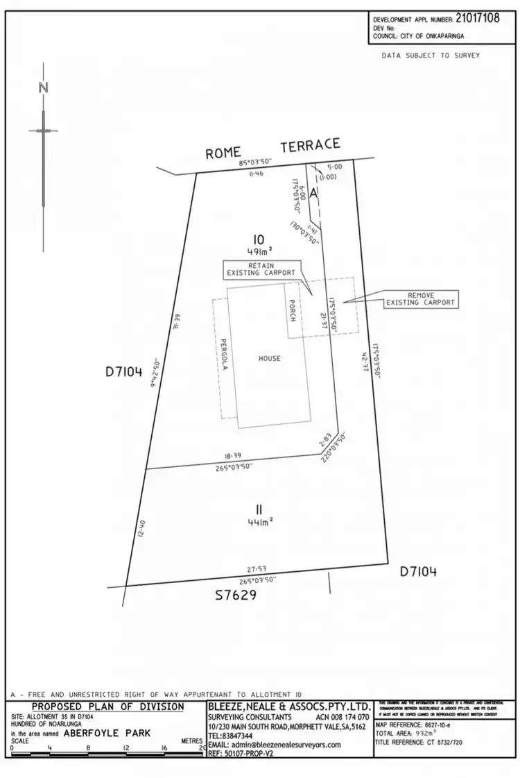 Main view of Homely land listing, Lot 11/ 7 Rome Terrace, Aberfoyle Park SA 5159