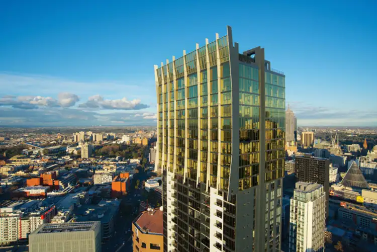 Second view of Homely apartment listing, 4003/27 Therry St, Melbourne VIC 3000