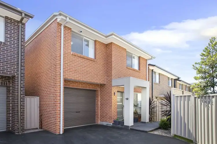 Main view of Homely townhouse listing, 12 Amritsar Glade, Schofields NSW 2762