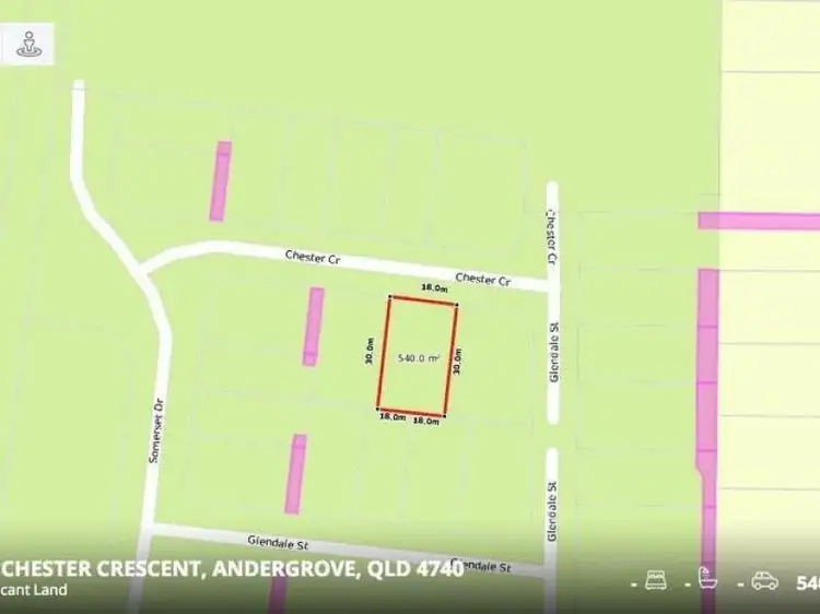 Main view of Homely land listing, 6 Chester Crescent, Andergrove QLD 4740