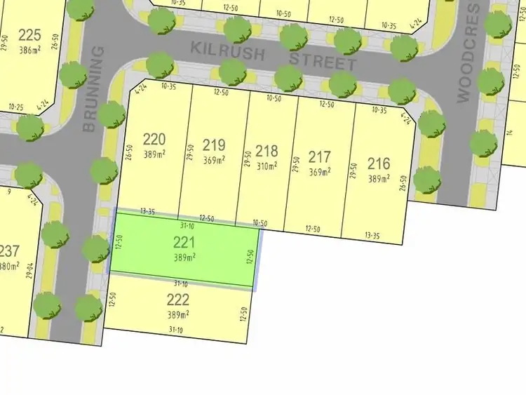 Main view of Homely land listing, Lot 221 Brunning Street, Wollert VIC 3750