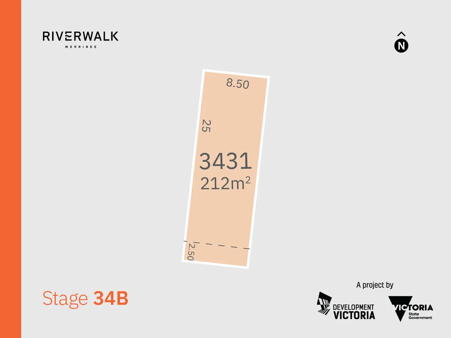 Main view of Homely land listing, Lot 3431 (Riverwalk) Prana Way, Werribee VIC 3030