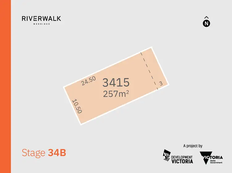 Lot 3415 (Riverwalk) Kalyani Street, Werribee VIC 3030