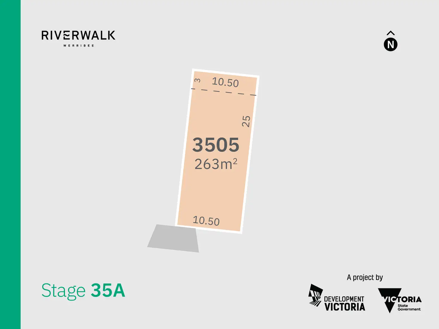Main view of Homely land listing, Lot 3505 (Riverwalk) Prana Way, Werribee VIC 3030