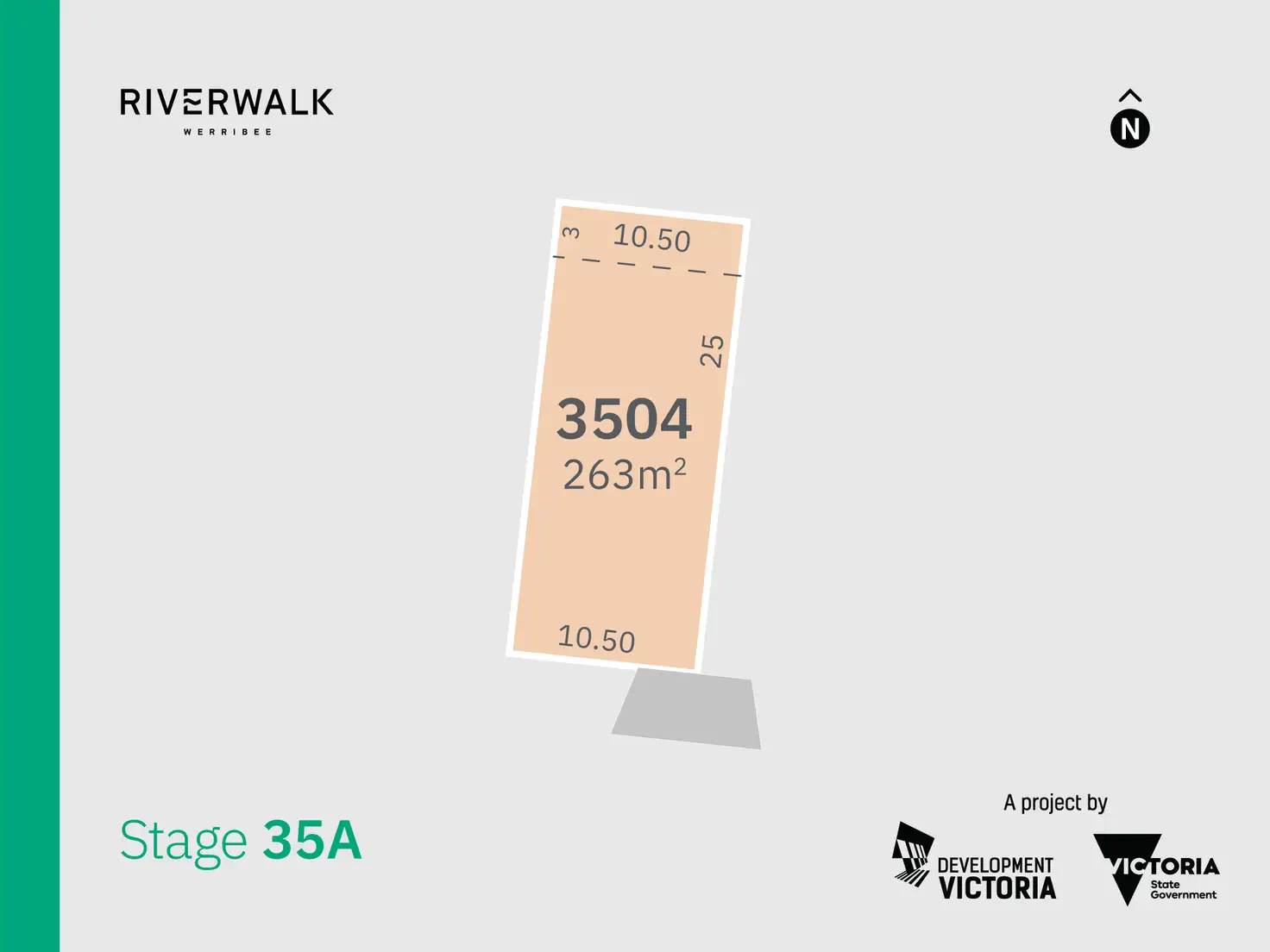 Main view of Homely land listing, Lot 3504 (Riverwalk) Prana Way, Werribee VIC 3030