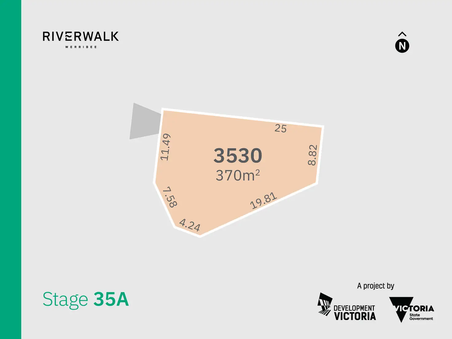 Main view of Homely land listing, Lot 3530 (Riverwalk) Pirka Way, Werribee VIC 3030