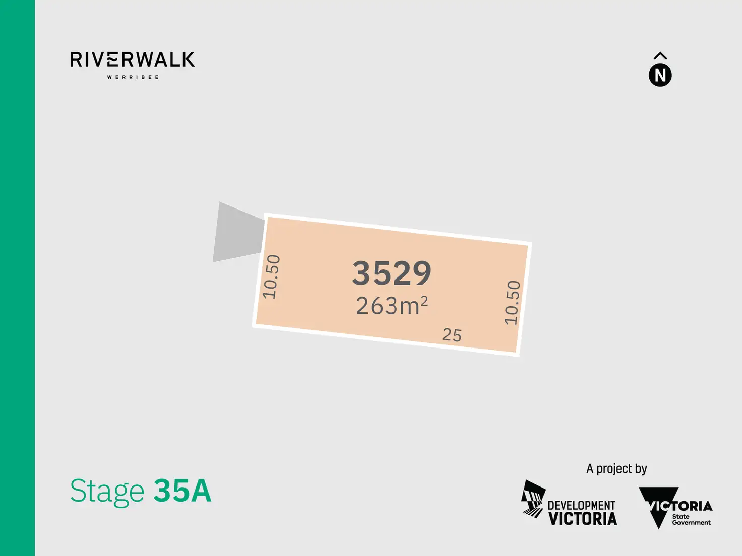 Main view of Homely land listing, Lot 3529 (Riverwalk) Pirka Way, Werribee VIC 3030