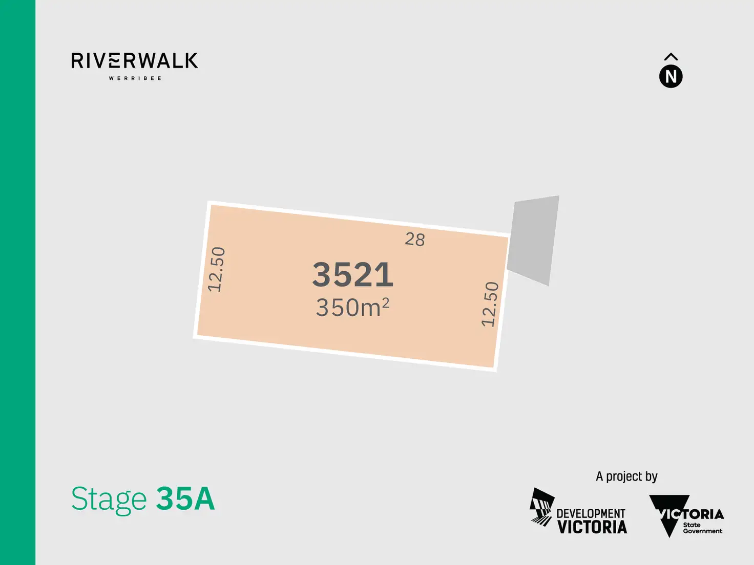 Main view of Homely land listing, Lot 3521 (Riverwalk) Pirka Way, Werribee VIC 3030