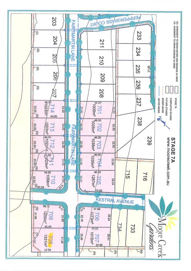 Lot 708 Fairymartin Lane, Moore Creek NSW 2340
