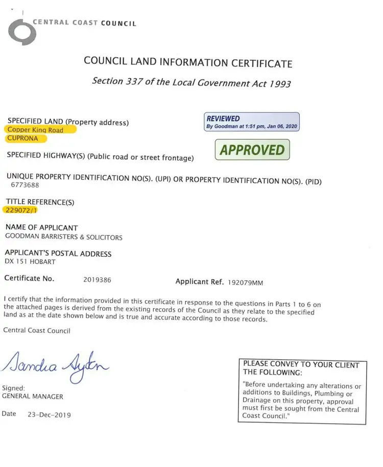 Fourth view of Homely land listing, Address available on request