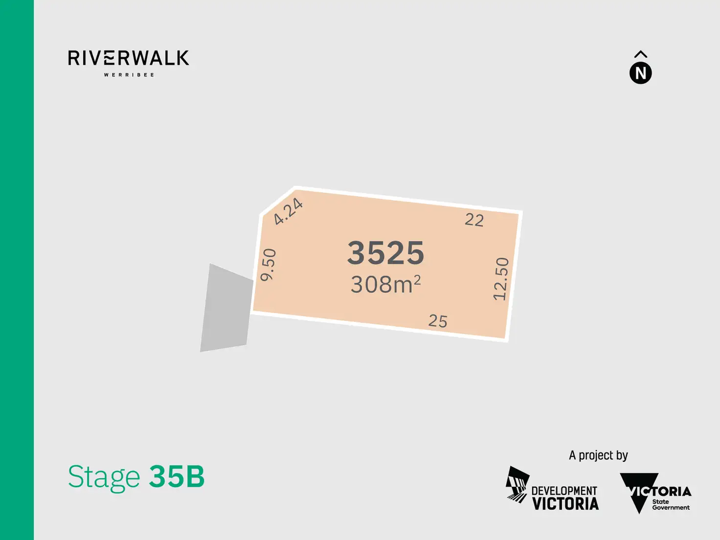 Main view of Homely land listing, Lot 3525 (Riverwalk) Pirka Way, Werribee VIC 3030