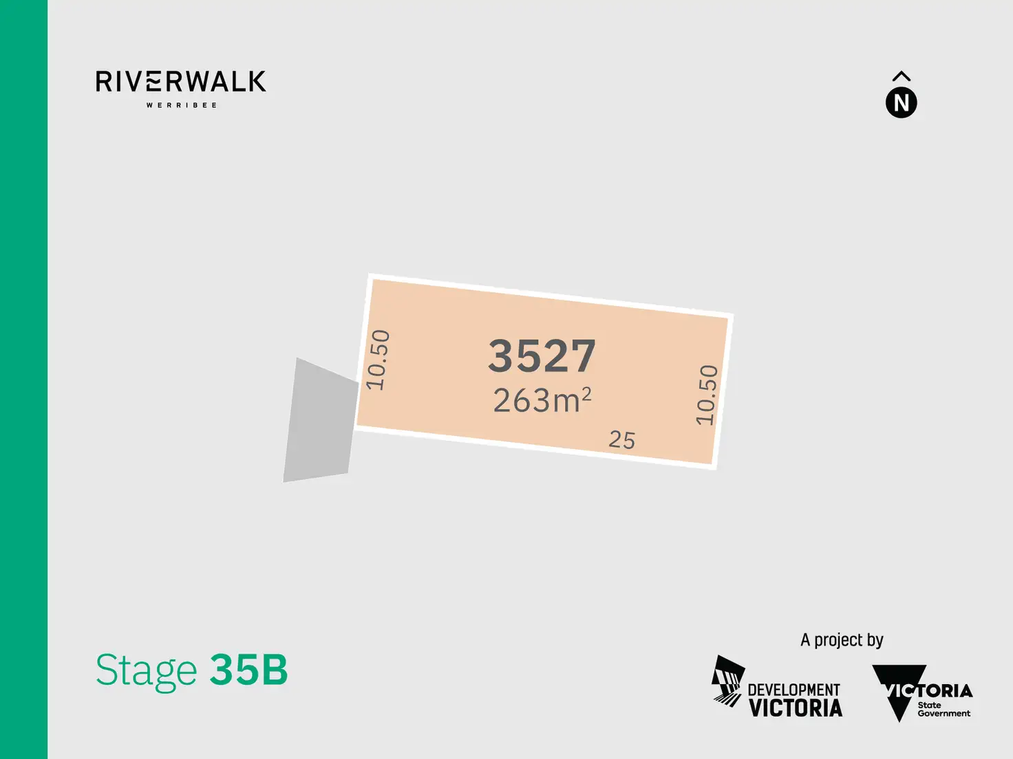 Main view of Homely land listing, Lot 3527 (Riverwalk) Pirka Way, Werribee VIC 3030
