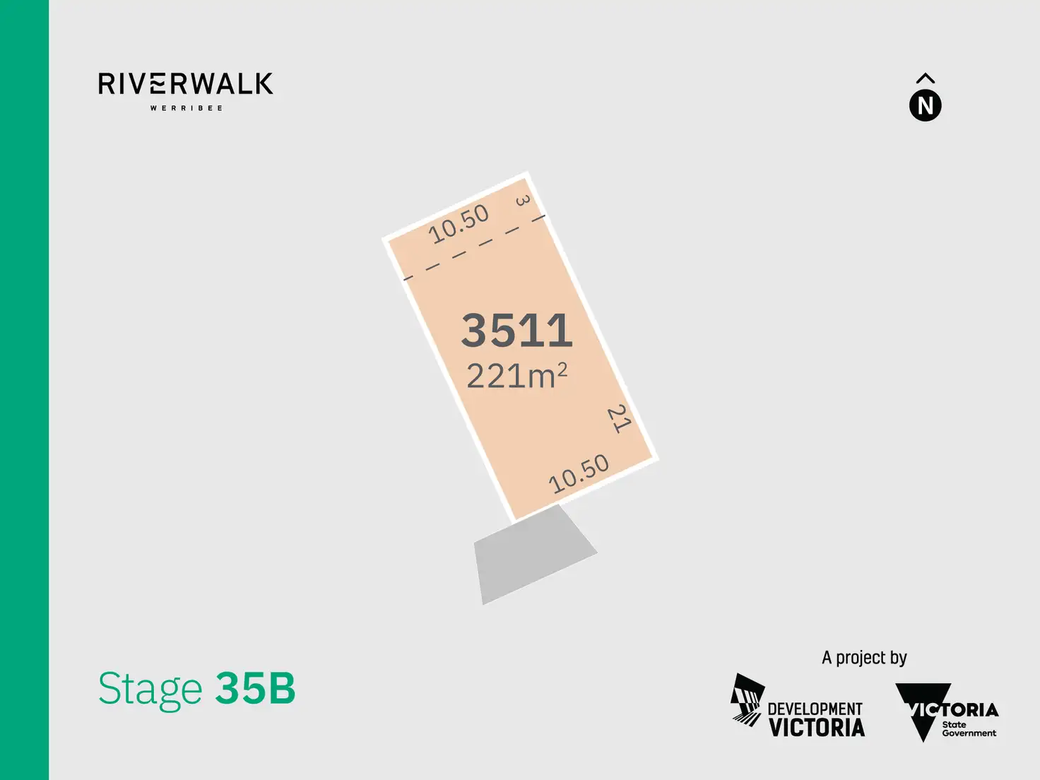 Main view of Homely land listing, Lot 3511 (Riverwalk) Prana Way, Werribee VIC 3030