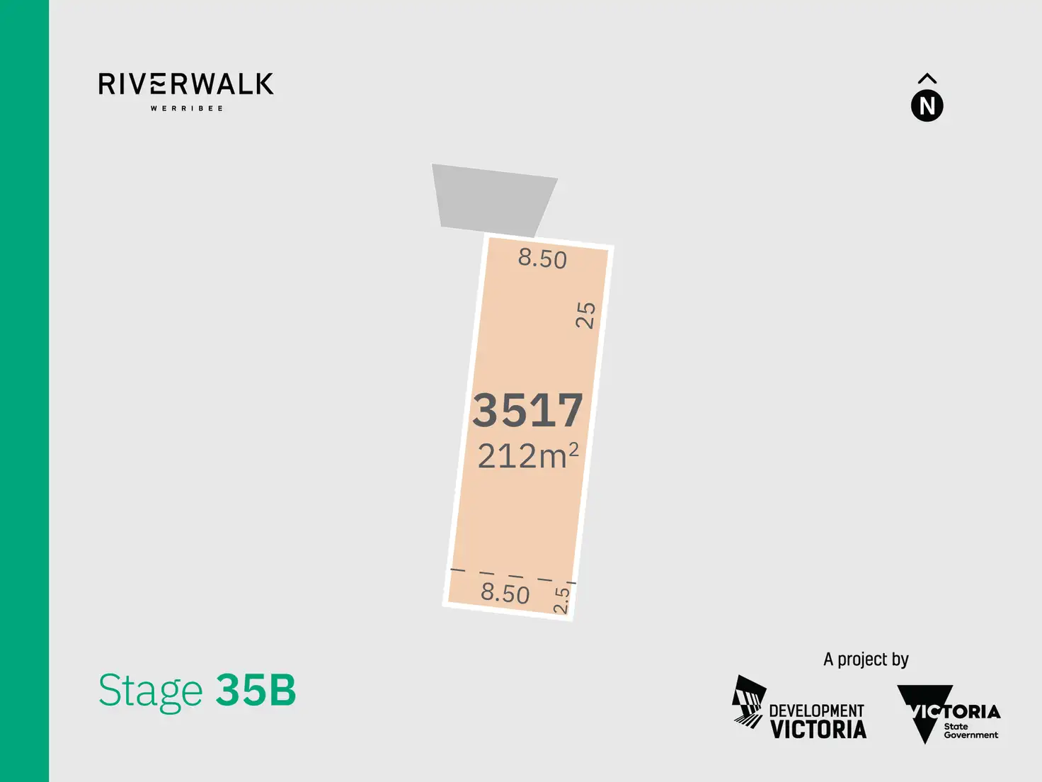 Main view of Homely land listing, Lot 3517 (Riverwalk) Prana Way, Werribee VIC 3030