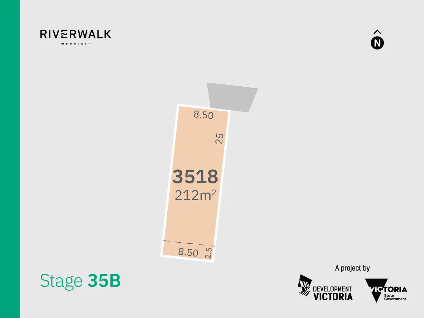 Main view of Homely land listing, Lot 3518 (Riverwalk) Prana Way, Werribee VIC 3030