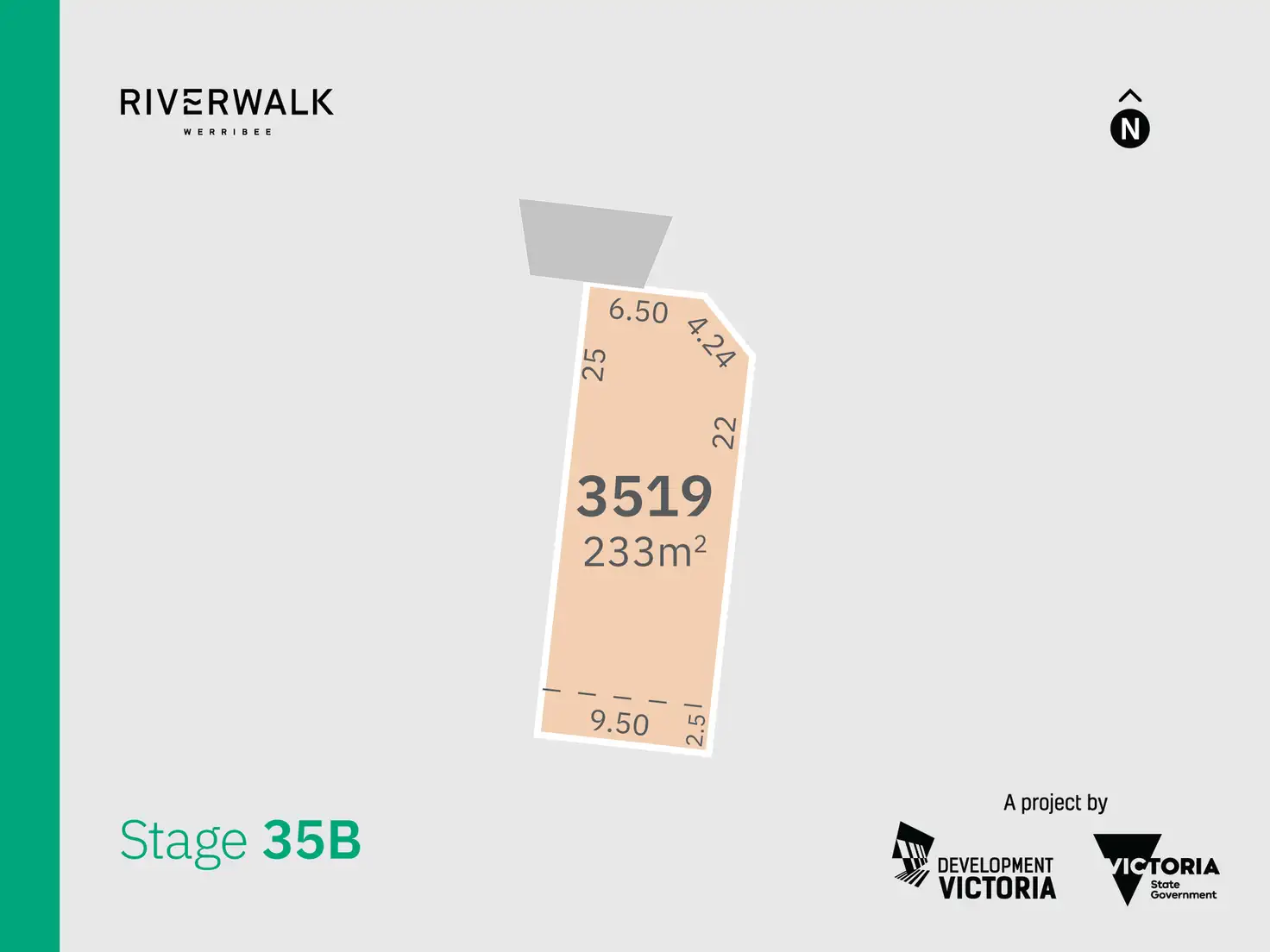 Main view of Homely land listing, Lot 3519 (Riverwalk) Prana Way, Werribee VIC 3030