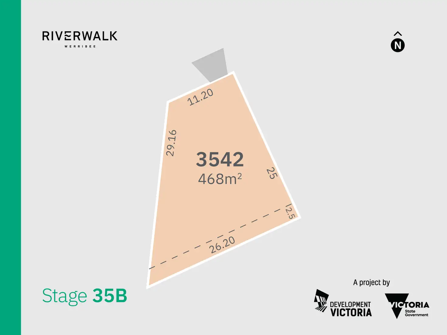 Main view of Homely land listing, Lot 3542 (Riverwalk) Prana Way, Werribee VIC 3030