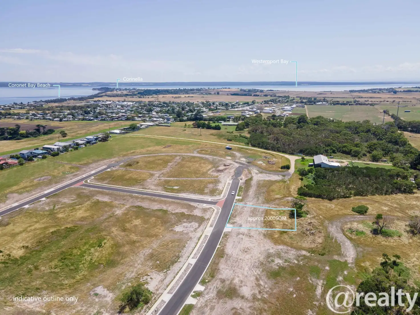 Main view of Homely land listing, LOT Lot 10, 386 Agar Road), Coronet Bay VIC 3984