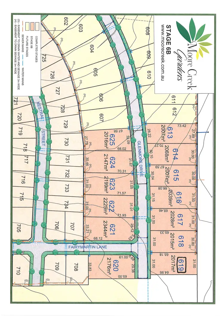 Main view of Homely land listing, 619 Glenmore Drive, Moore Creek NSW 2340