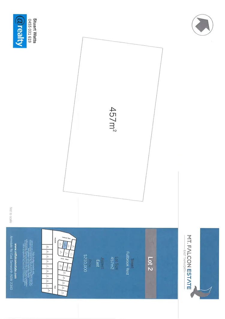 Main view of Homely land listing, Lot 2 Fullbrook Rest, East Tamworth NSW 2340