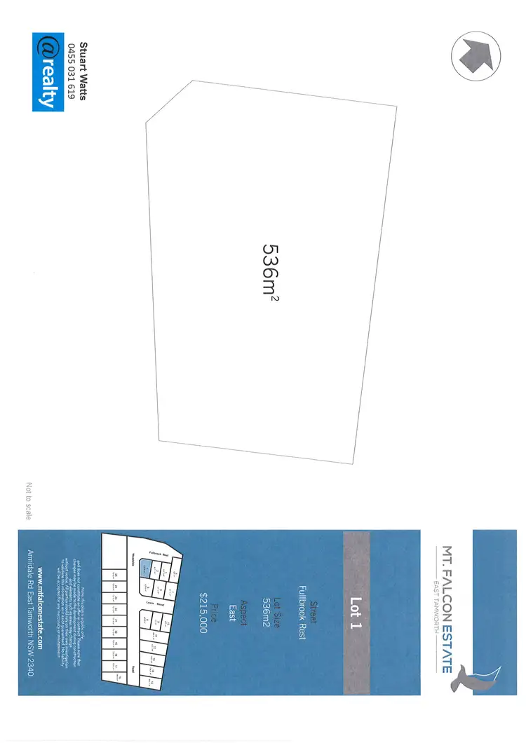 Second view of Homely land listing, Lot 1 Fullbrook Rest, East Tamworth NSW 2340