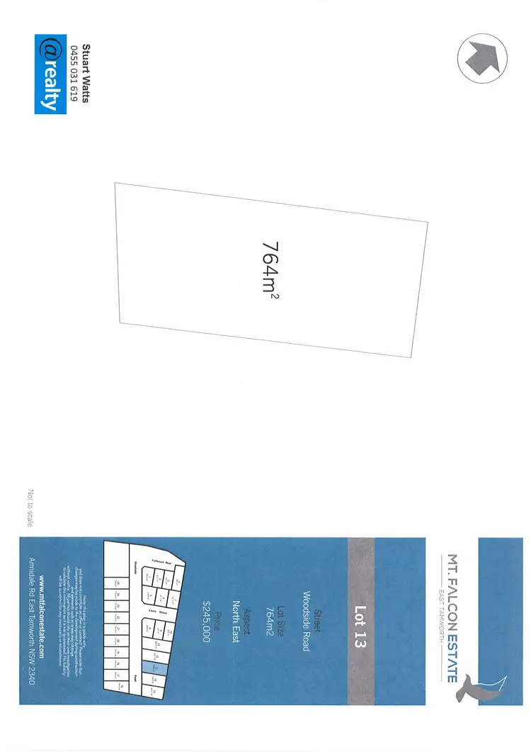 Second view of Homely land listing, 13 Woodside Road, East Tamworth NSW 2340