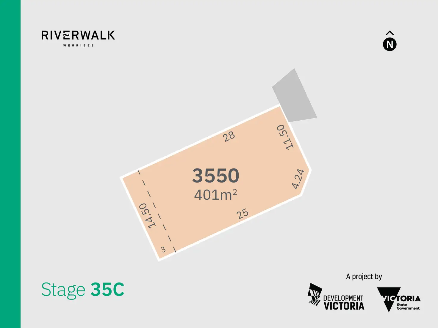 Main view of Homely land listing, Lot 3550 (Riverwalk) Gokula Street, Werribee VIC 3030