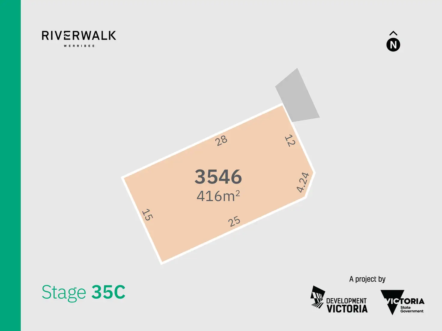 Main view of Homely land listing, Lot 3546 (Riverwalk) Breezy Circuit, Werribee VIC 3030