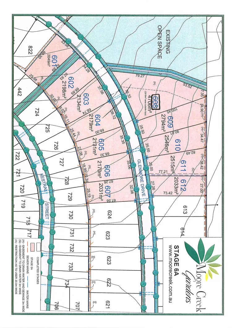 Main view of Homely land listing, 608 Glenmore Drive, Moore Creek NSW 2340