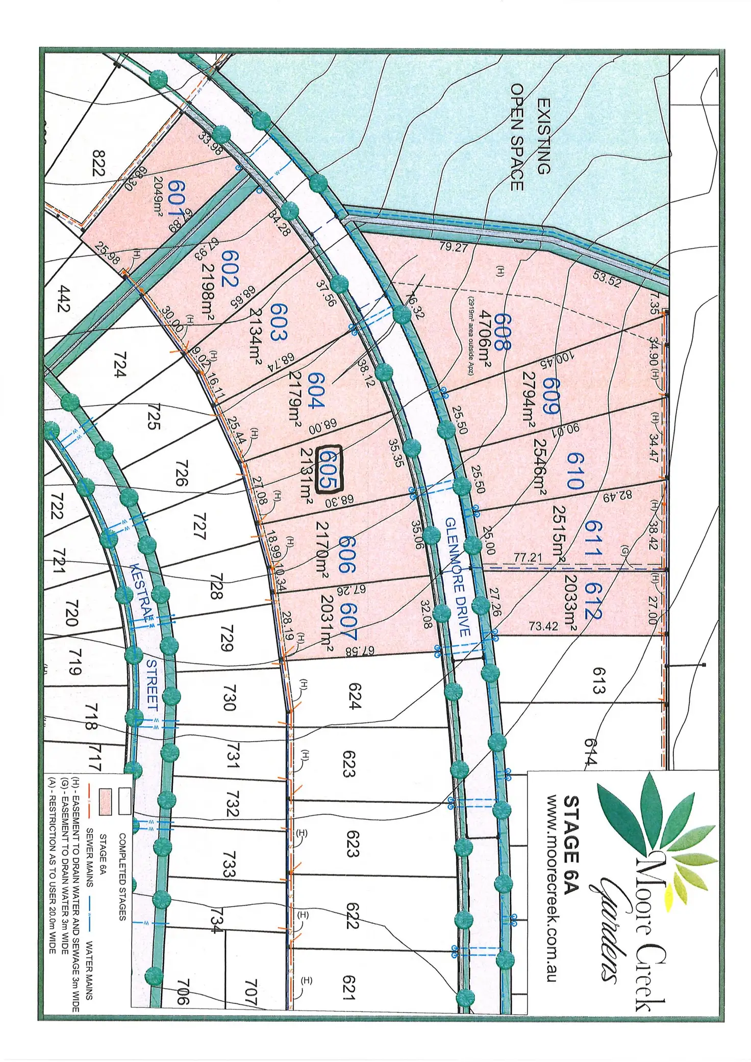 Main view of Homely land listing, 605 Glenmore Drive, Moore Creek NSW 2340