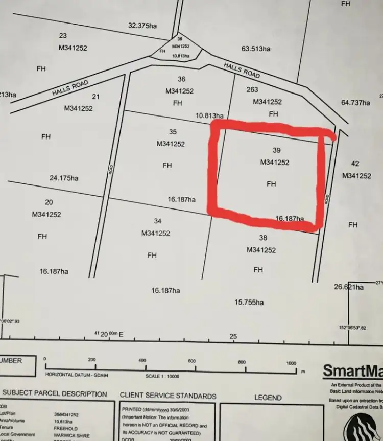 Sixth view of Homely land listing, Lot 39 off Halls Rd, Forest Springs QLD 4362