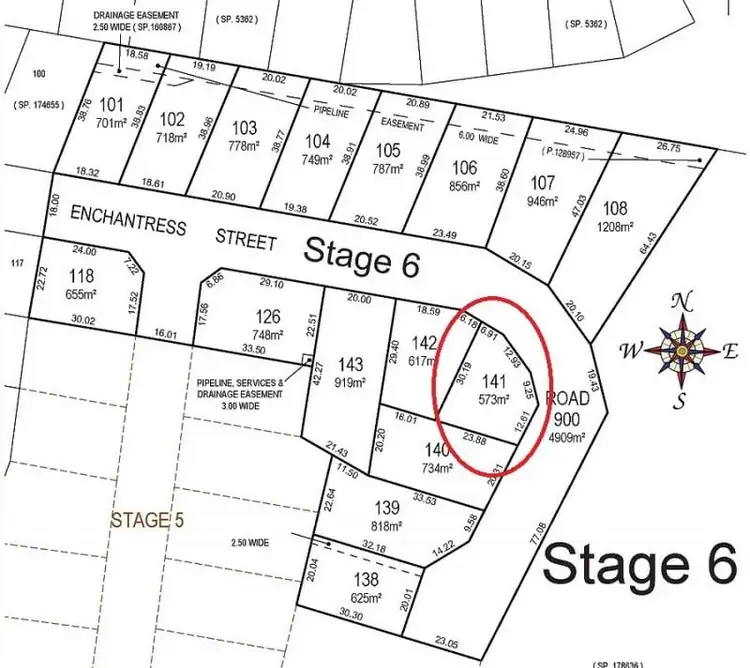 Main view of Homely land listing, Lot 141 Enchantress Street, Rokeby TAS 7019