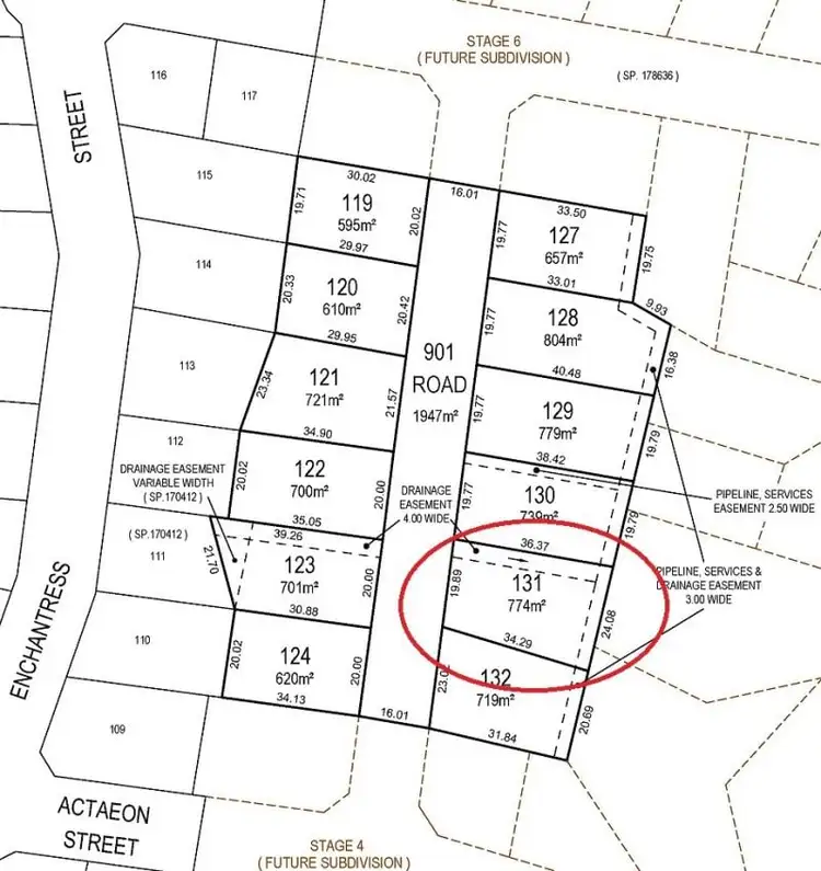 Main view of Homely land listing, Lot 131 Off Actaeon Street, Rokeby TAS 7019