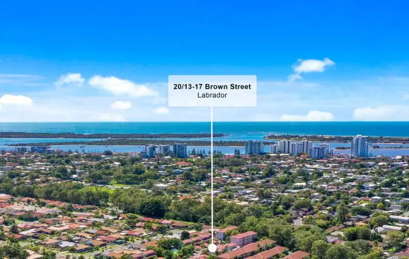 Main view of Homely townhouse listing, 20/13 Brown Street, Labrador QLD 4215