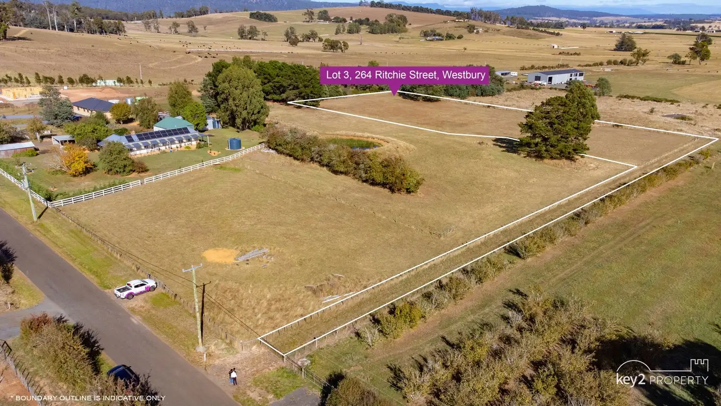 Main view of Homely land listing, Lot 3, 264 Ritchie Street, Westbury TAS 7303