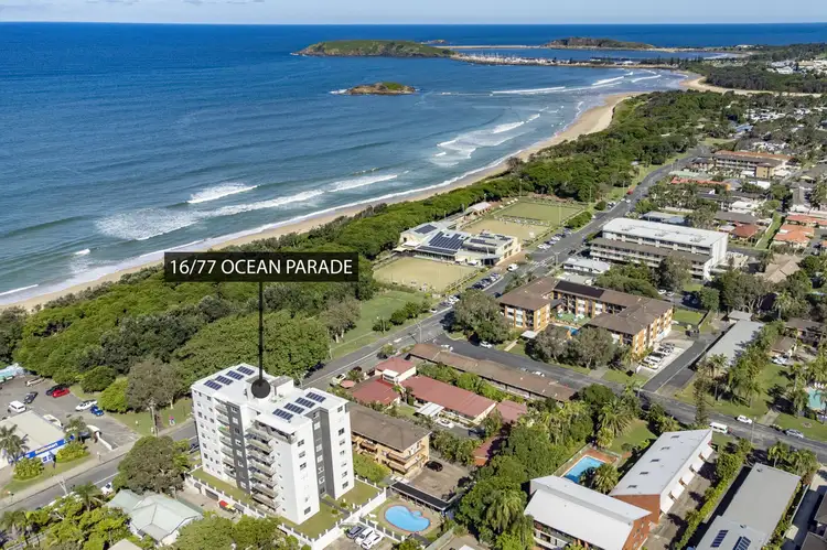 Main view of Homely apartment listing, 16/77 Ocean Parade, Coffs Harbour NSW 2450