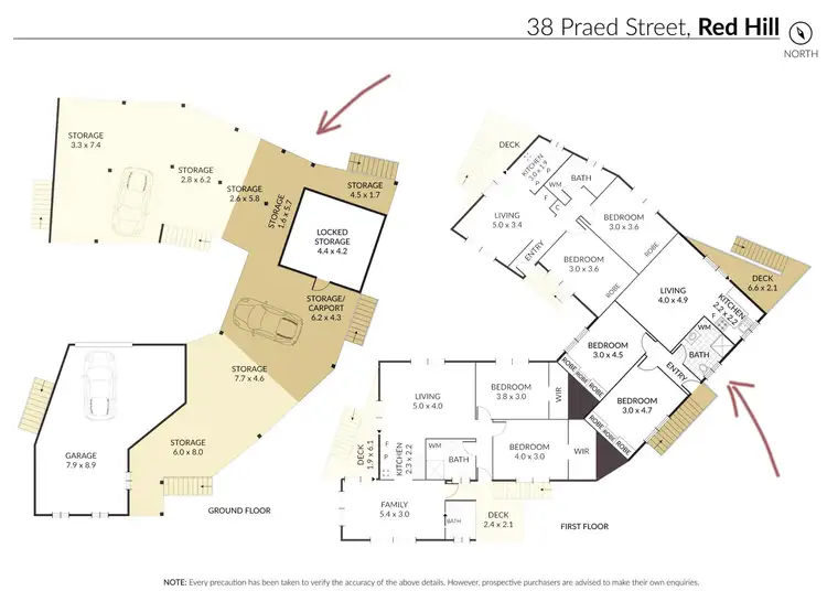 Main view of Homely apartment listing, 2/38 Praed Street, Red Hill QLD 4059