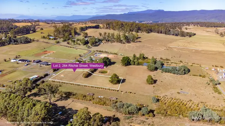 Second view of Homely land listing, Lot 2, 264 Ritchie Street, Westbury TAS 7303