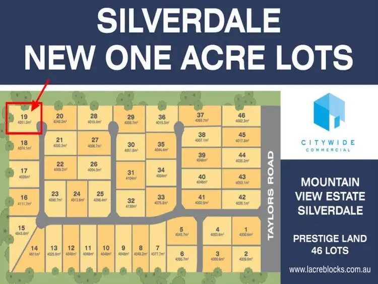 LOT 19, 180 Taylors Road, Silverdale NSW 2752