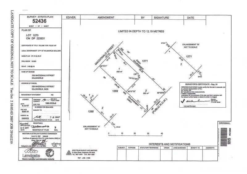 Main view of Homely land listing, 235A Macdonald Street, Kalgoorlie WA 6430