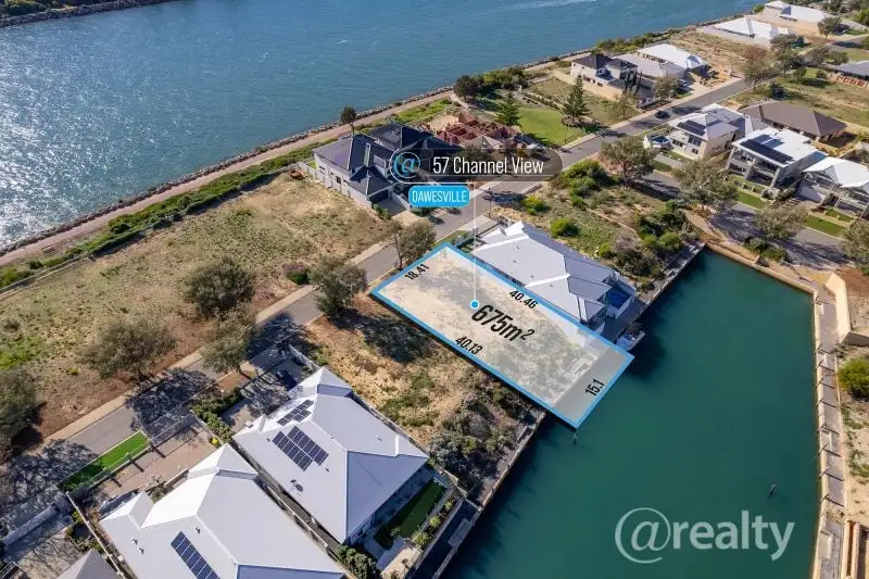 Main view of Homely land listing, 57 Channel View, Dawesville WA 6211