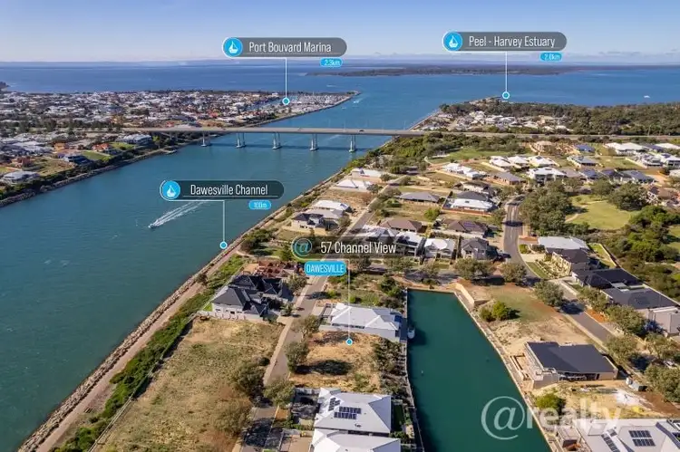 Sixth view of Homely land listing, 57 Channel View, Dawesville WA 6211