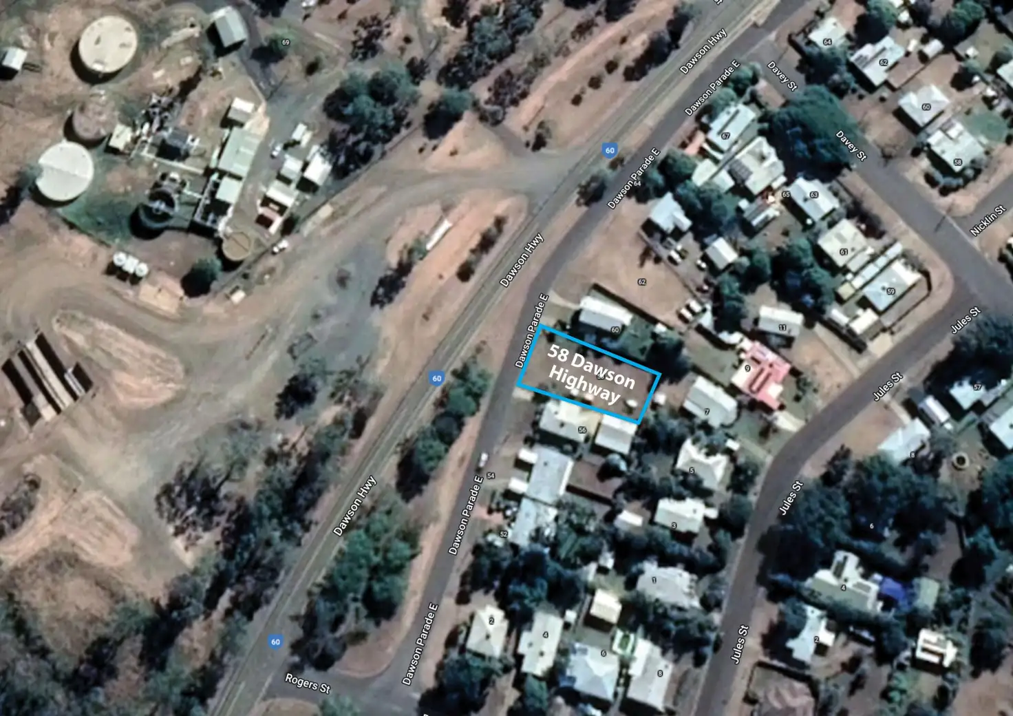 Main view of Homely land listing, 58 Dawson Highway, Moura QLD 4718