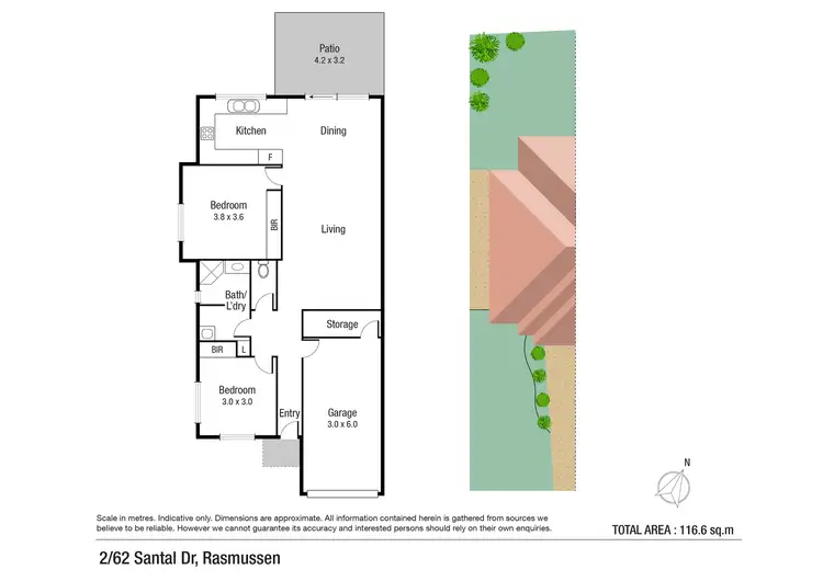 Seventh view of Homely house listing, 2/62 Santal Drive, Rasmussen QLD 4815