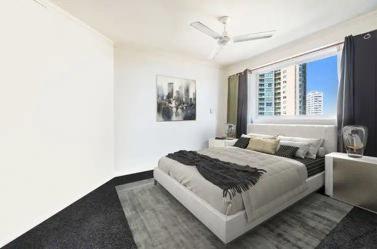 Second view of Homely apartment listing, Apt 628 & 629/55/132-138 Ferny Avenue, Surfers Paradise QLD 4217