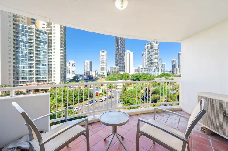 Fifth view of Homely apartment listing, Apt 628 & 629/55/132-138 Ferny Avenue, Surfers Paradise QLD 4217
